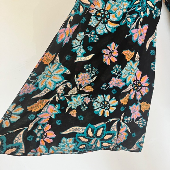 Free people floral extra white leg pants - Picture 3 of 8